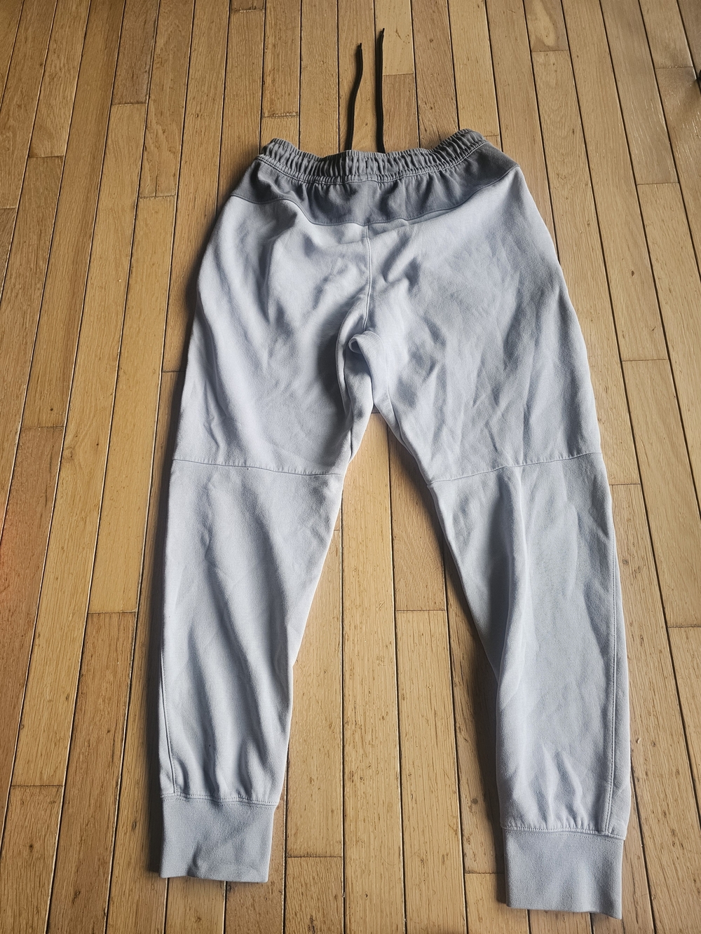 Nike Mens Light Gray Joggers with Drawstring Sz Small - Picture 4 of 4